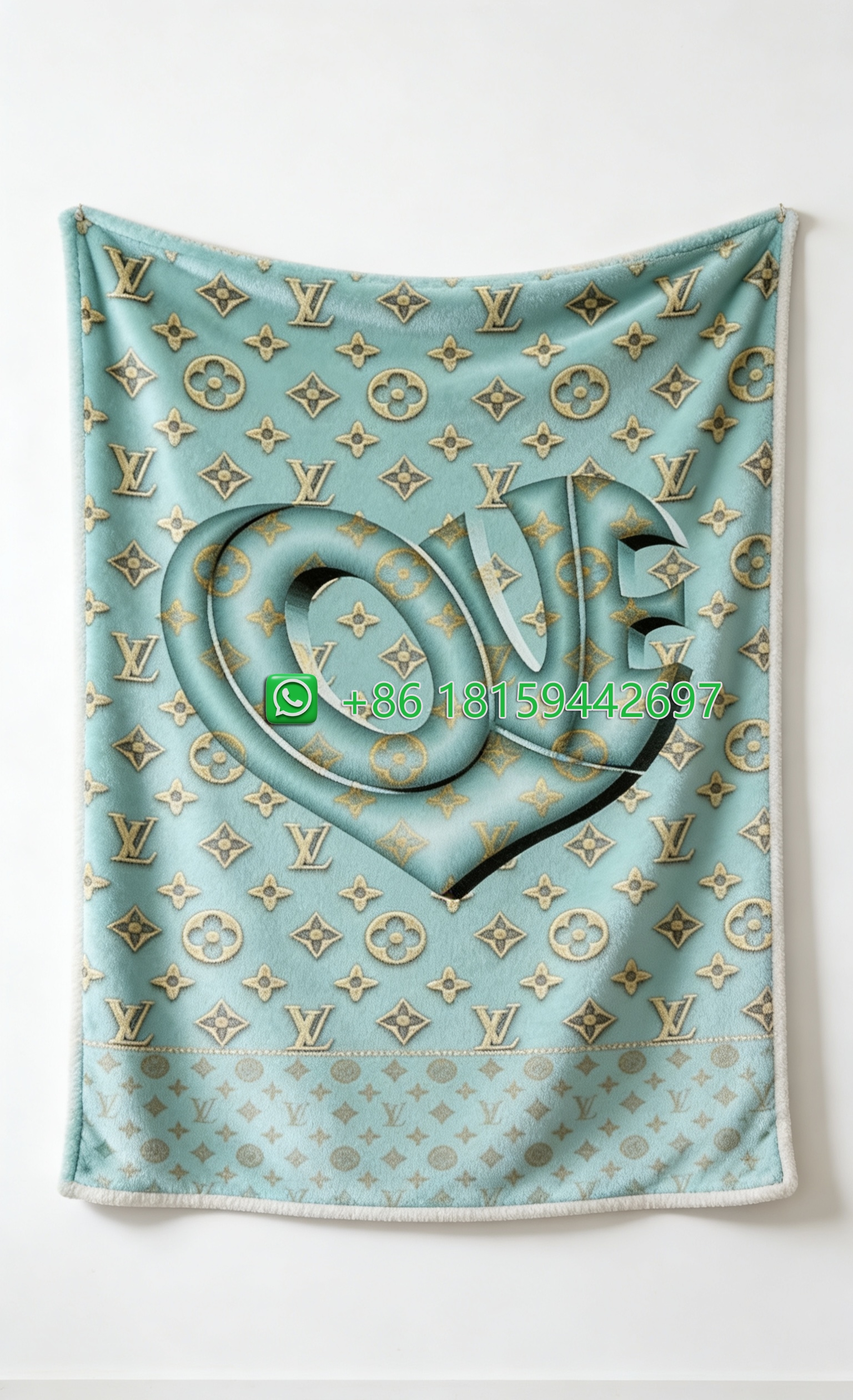 Louis Vuitton Throw Blankets